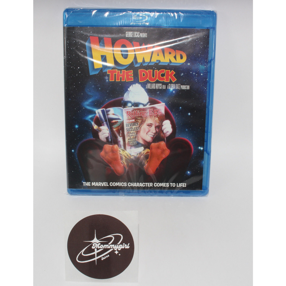 Howard the Duck (Blu-ray, 1986) BRAND NEW, FACTORY SEALED